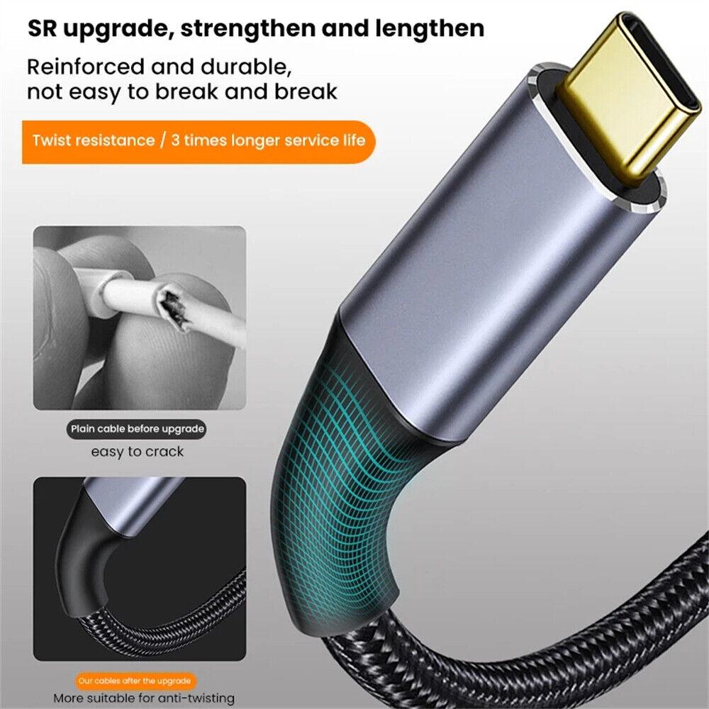 USB 3.1 Type C USB C Extension Cable Male to Female Extender Charging Cord - Image 6