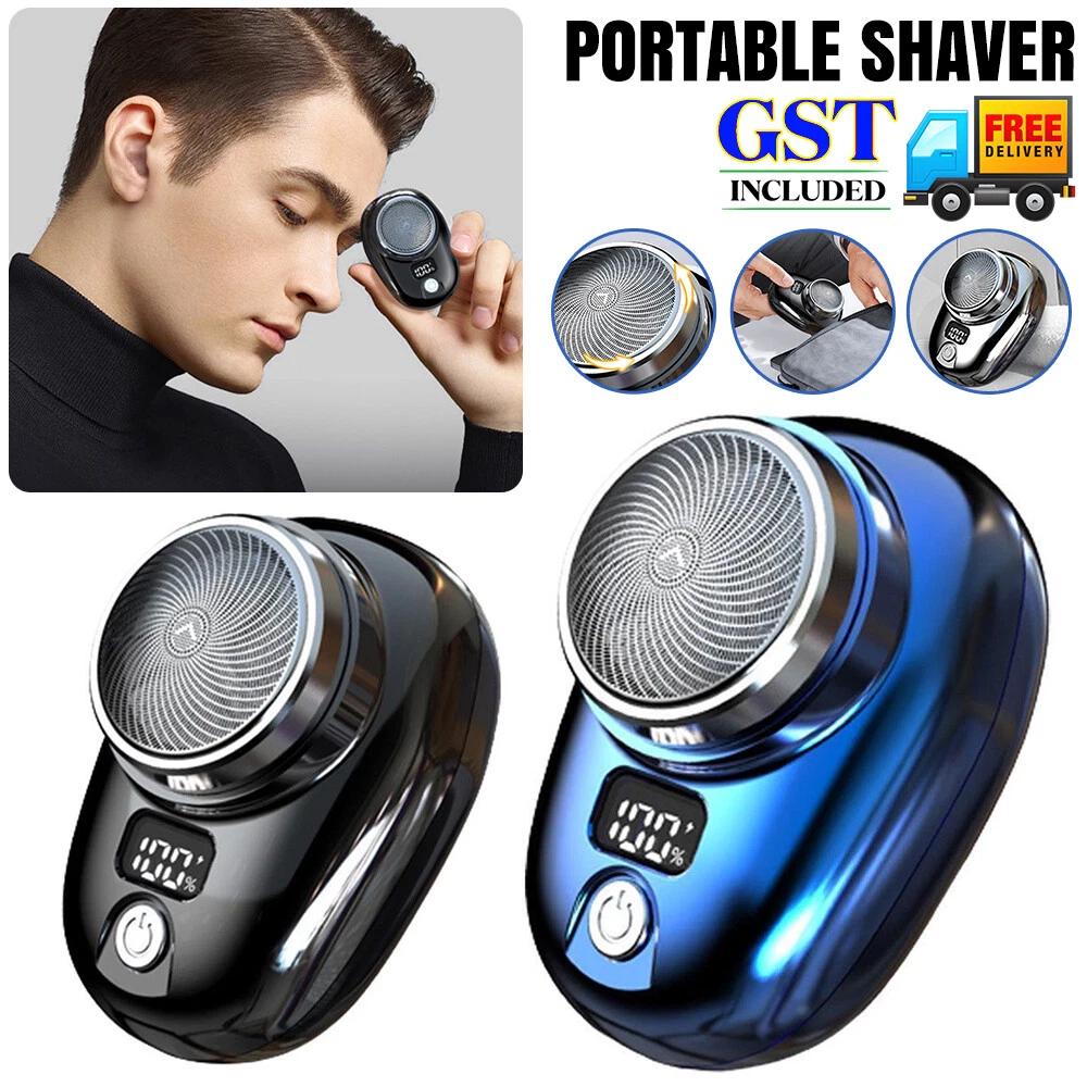 USB Mini Shave Pocket Size Portable Electric Shaver Rechargeable Razor Men