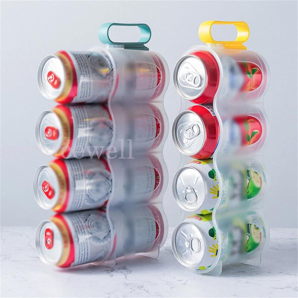 Beer Soda Can Storage Holder For Refrigerator Space Saver Organizer - Image 2