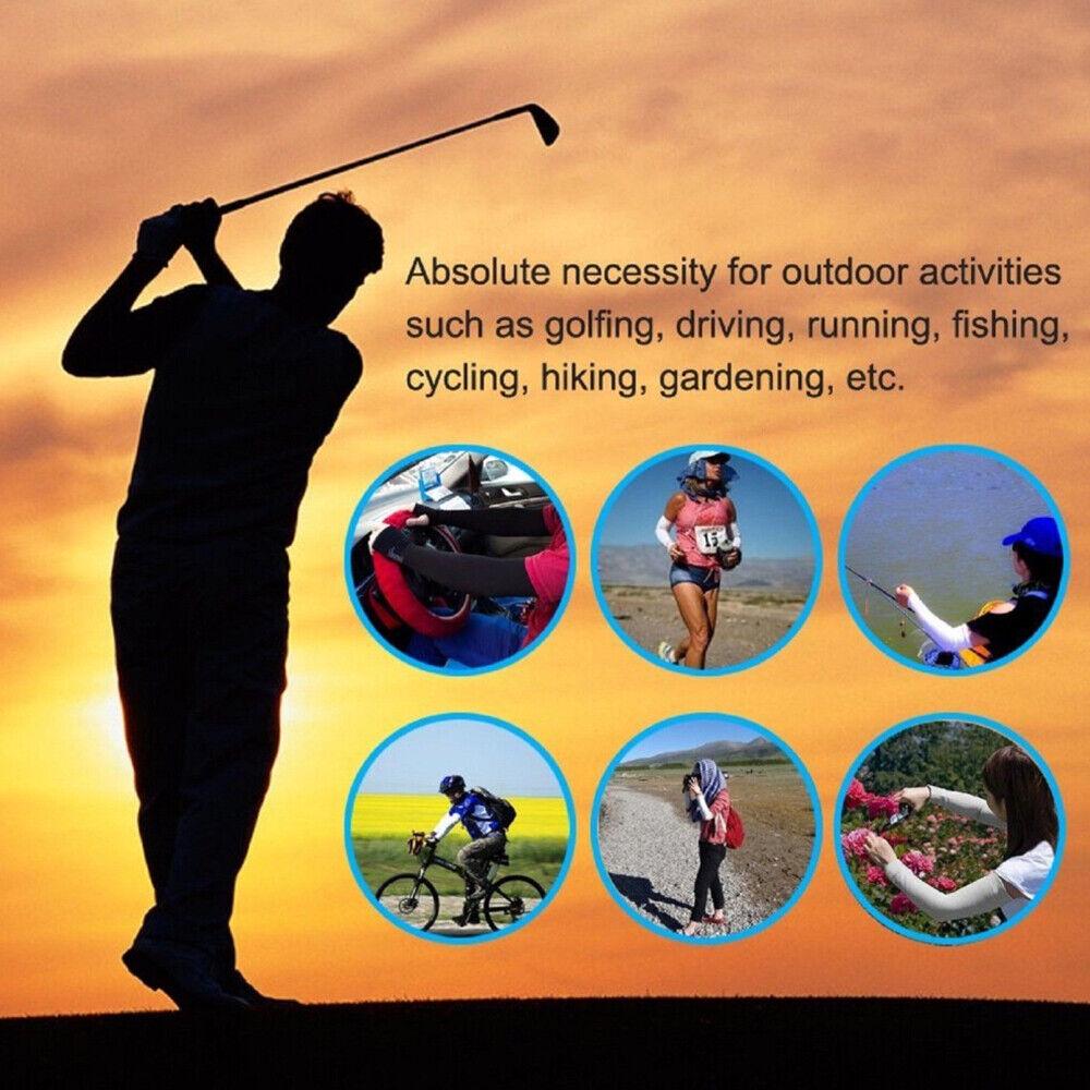 Anti UV Cooling Arm Sleeves Sun Sleeves Protection Cover Unisex Sport - Image 4