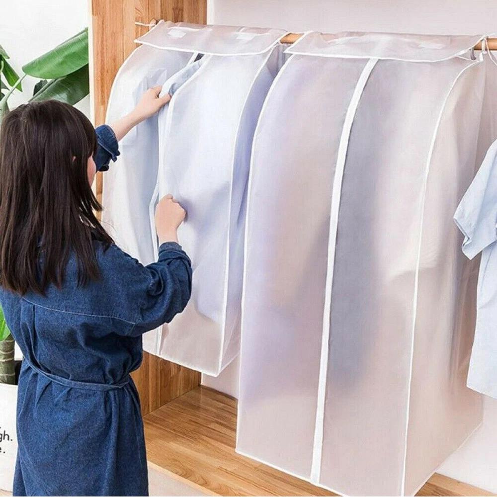 Dustproof Clothes Suit Dress Garment Coat Jacket Cover Storage ProtectorBag - Image 3