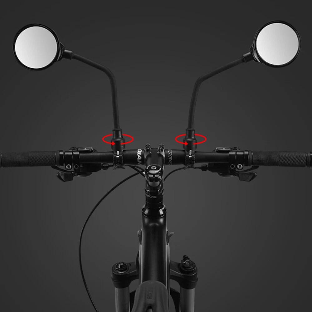 Adjustable Bicycle Rear View Mirrors Bike Cycling Handlebar Rearview - Image 5