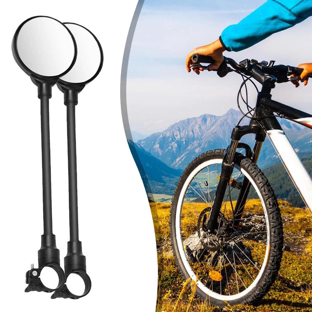 Adjustable Bicycle Rear View Mirrors Bike Cycling Handlebar Rearview - Image 3