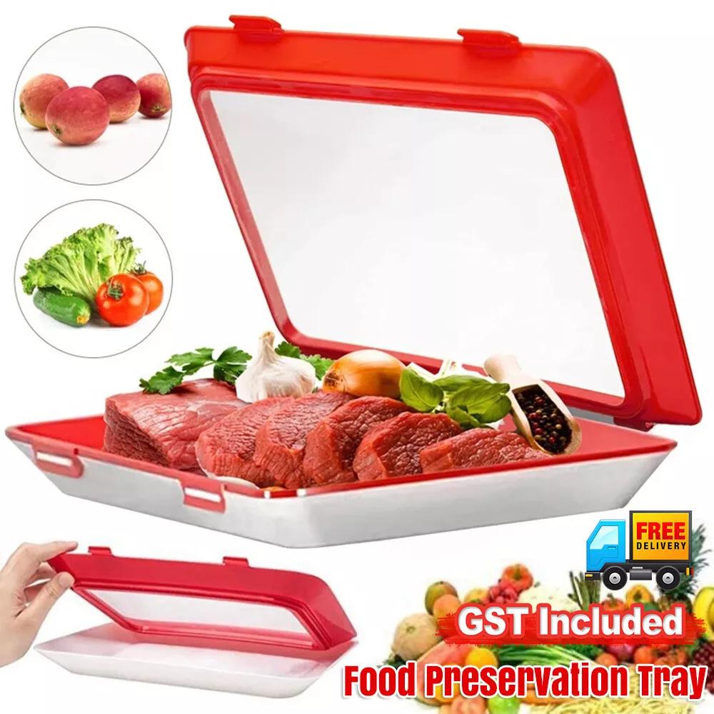 Creative Food Preservation Tray Food Fresh Keeping Food Storage Kitchen