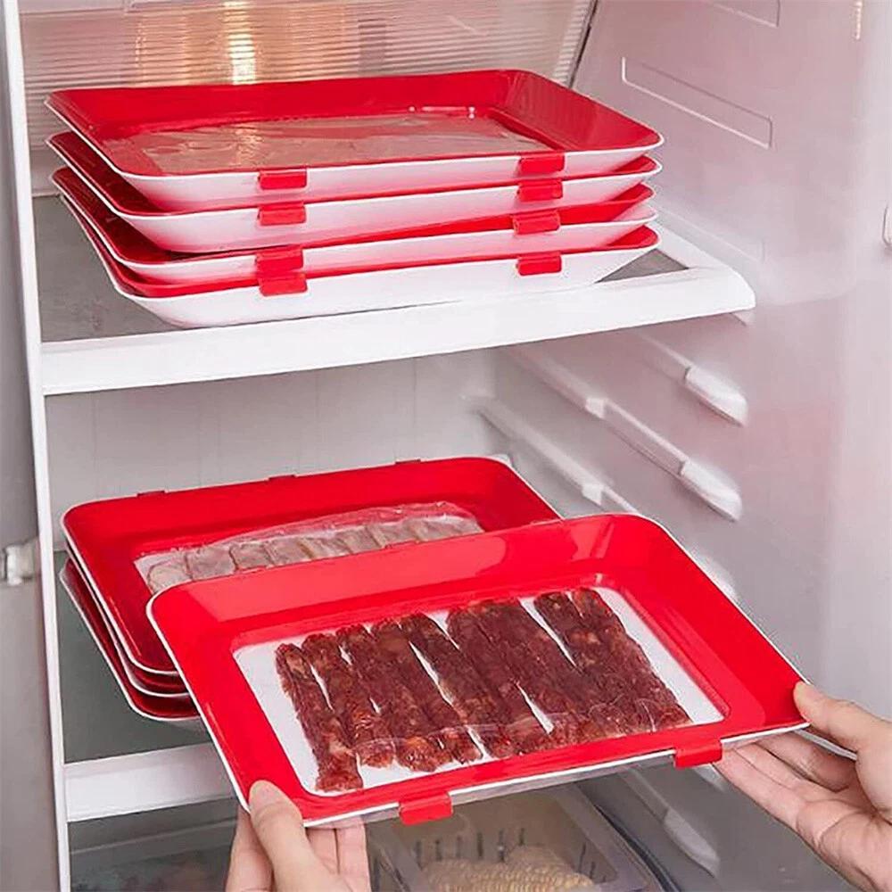 Creative Food Preservation Tray Food Fresh Keeping Food Storage Kitchen - Image 6