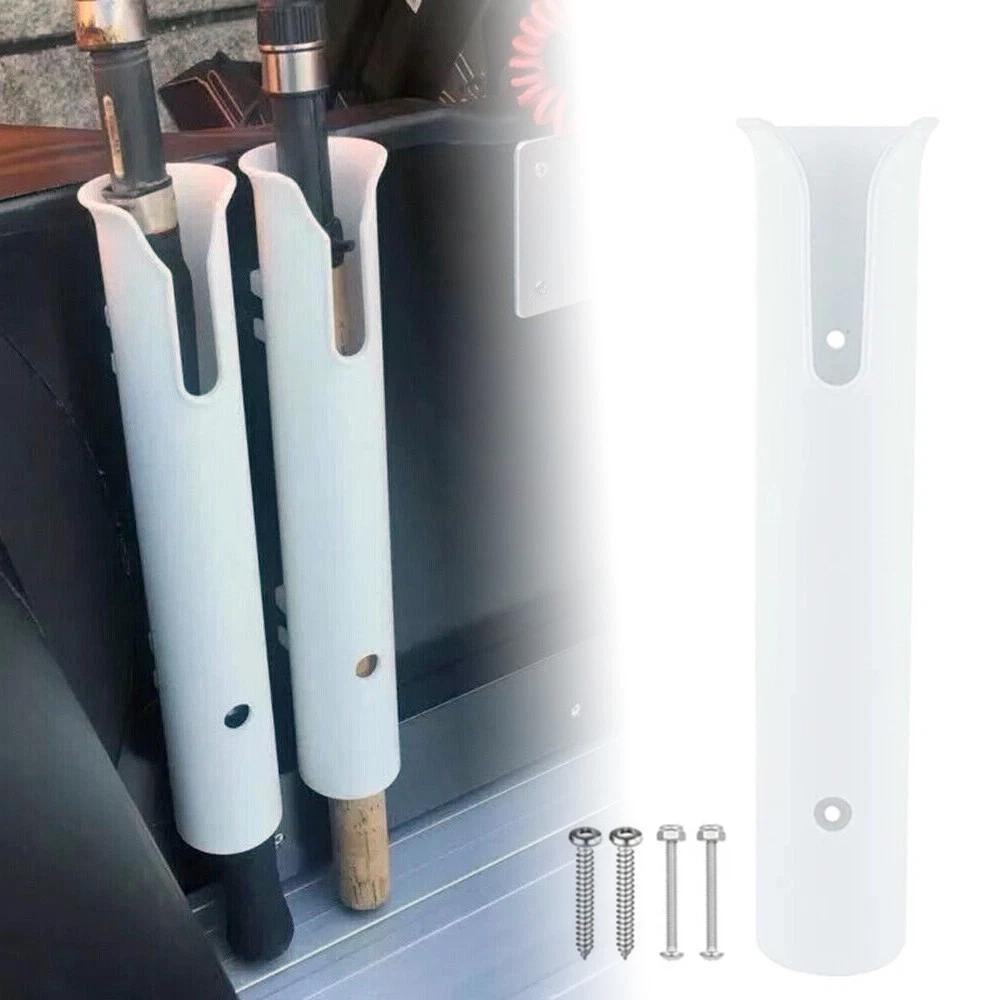 Plastic Fishing Rod Holder Tube Rack Bracket Rest Mount For Marine Boat - Image 4