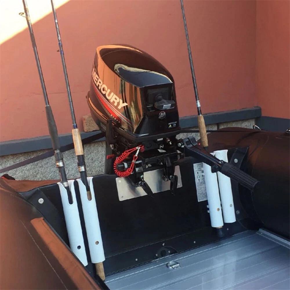 Plastic Fishing Rod Holder Tube Rack Bracket Rest Mount For Marine Boat - Image 3