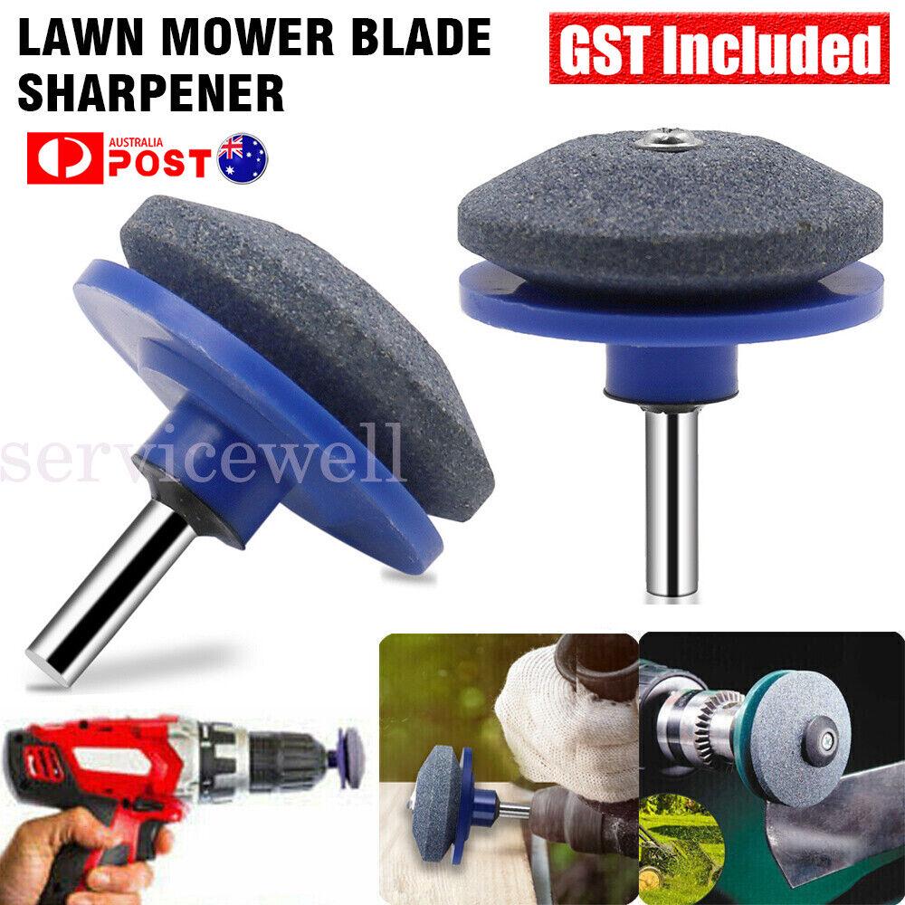 Universal Lawn Mower Faster Blade Sharpener Grinder Garden Tool Rotary Dril