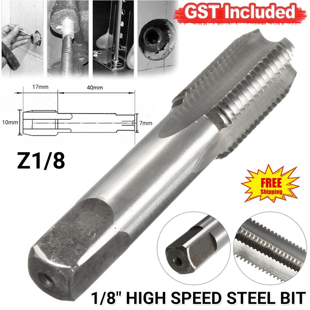1/8- 27 NPT HSS Taper Pipe Tap Standard High Speed Steel, Thread Tap / Useful AU