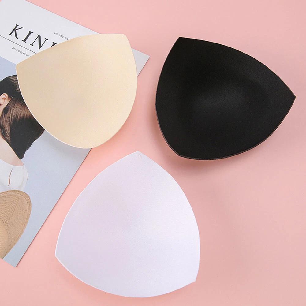 1 Pair Removable Bra Bikini Breast Push Up Foam Pads Insert Enhancer Sponge`