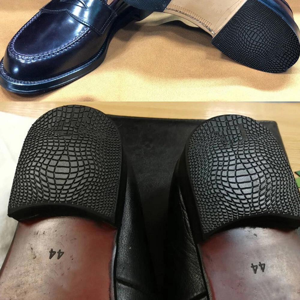1 Pair Shoe Repair Replacement Rubber Heels and Soles Anti Slip Grip Rubber Pads - Image 5