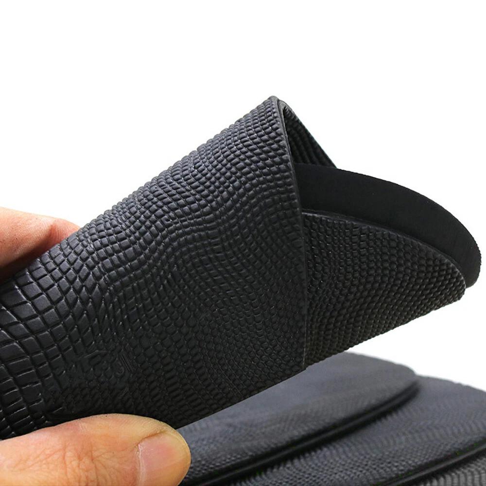 1 Pair Shoe Repair Replacement Rubber Heels and Soles Anti Slip Grip Rubber Pads - Image 2