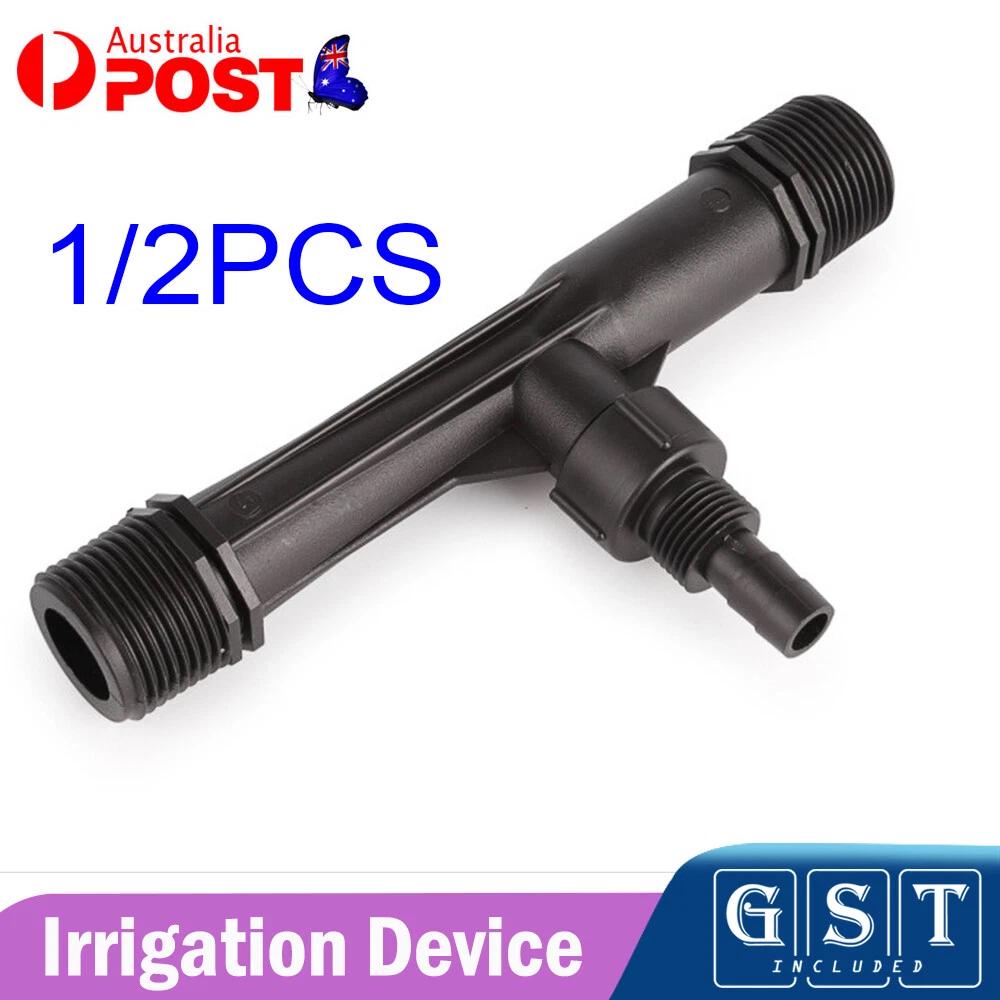1 inch Irrigation Venturi Fertilizer Injectors Device 1/2pcs AUS STOCK