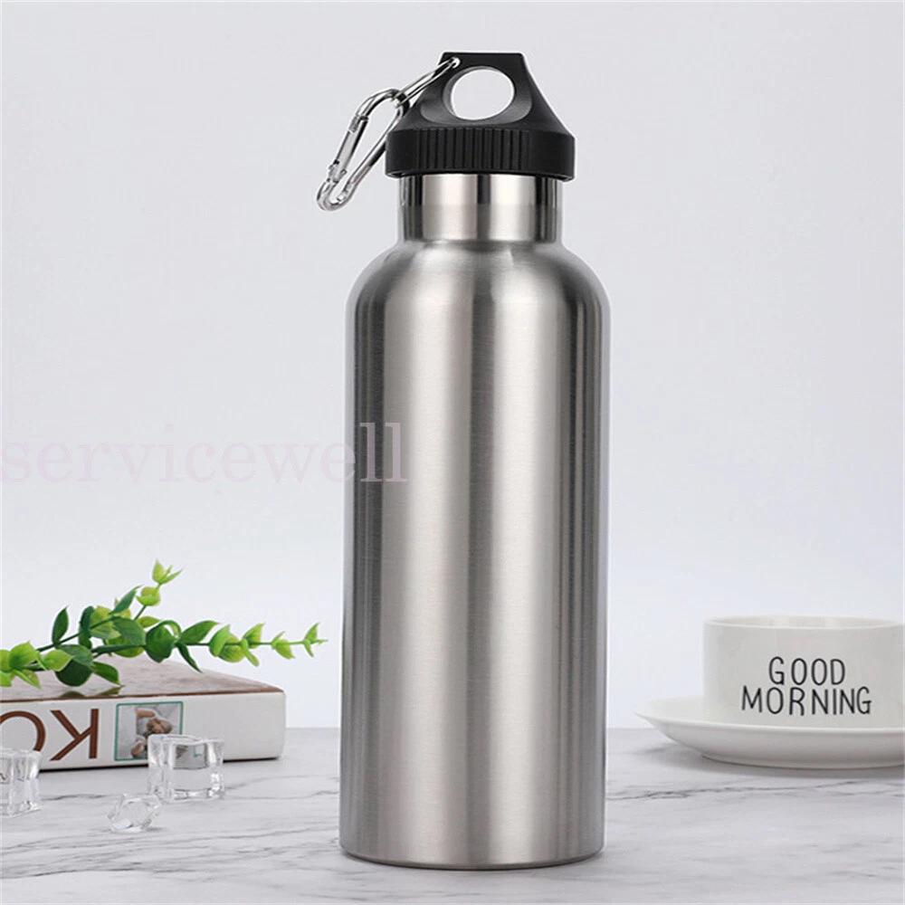 2000ml Stainless Steel Large Mouth Water Drink Big Bottle Kettle Cycling Sport - Image 4