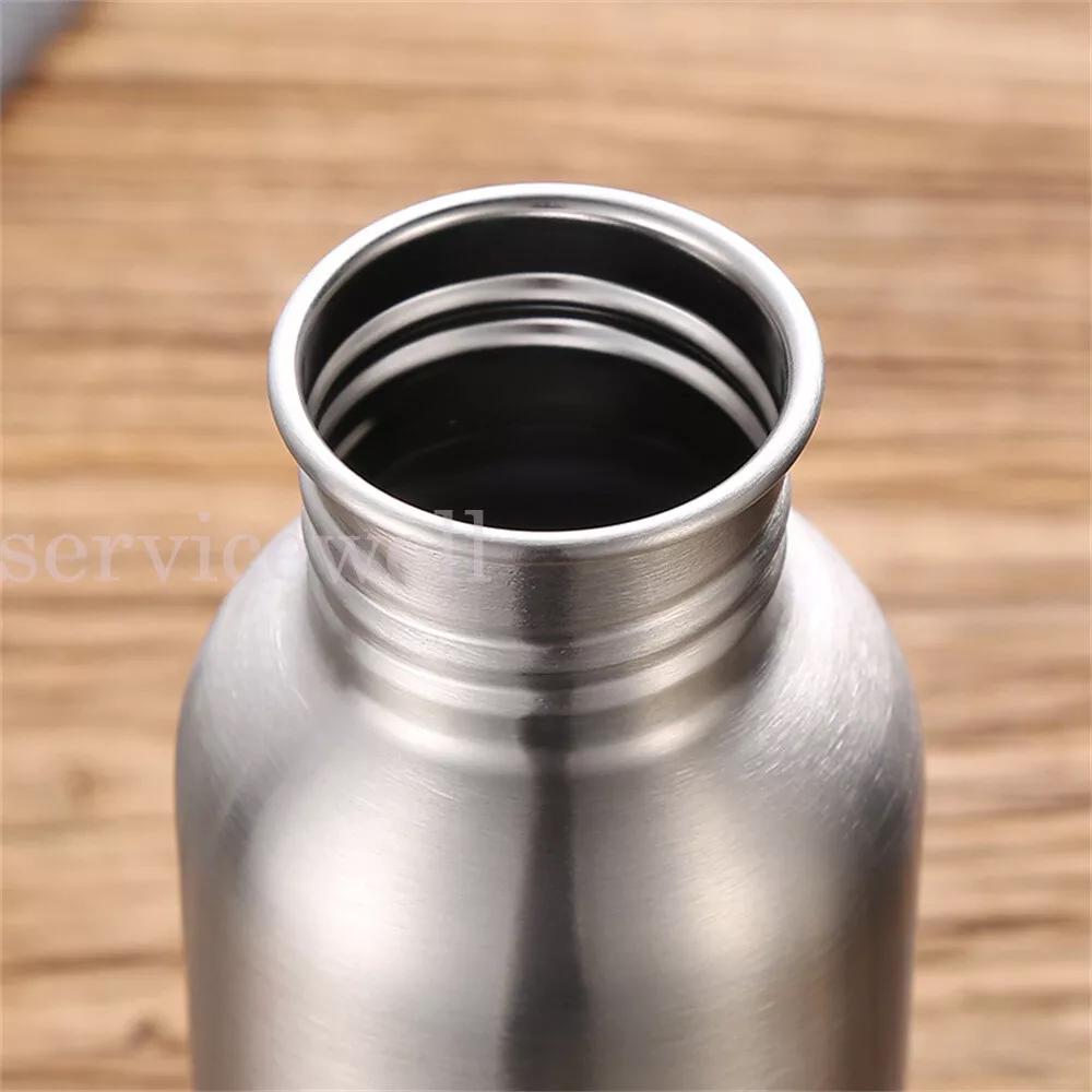 2000ml Stainless Steel Large Mouth Water Drink Big Bottle Kettle Cycling Sport - Image 7