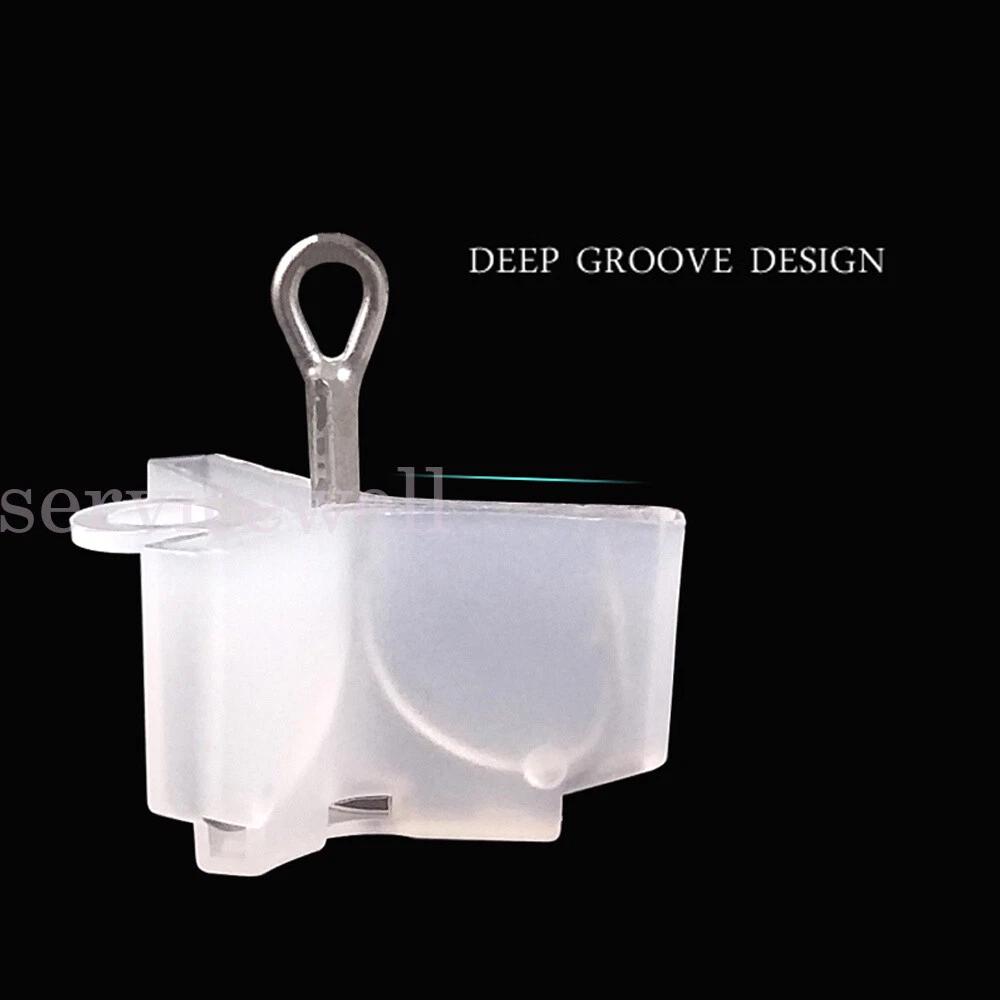 200PCS 5 Sizes Fishing Treble Hooks Protector Mixed Fishing Hook Safety Cover - Image 4