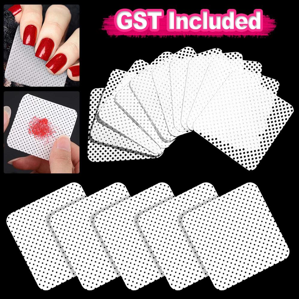 Nail Wipes Cotton Pads Polish Remover Cleaner Manicure Paper Lint Free