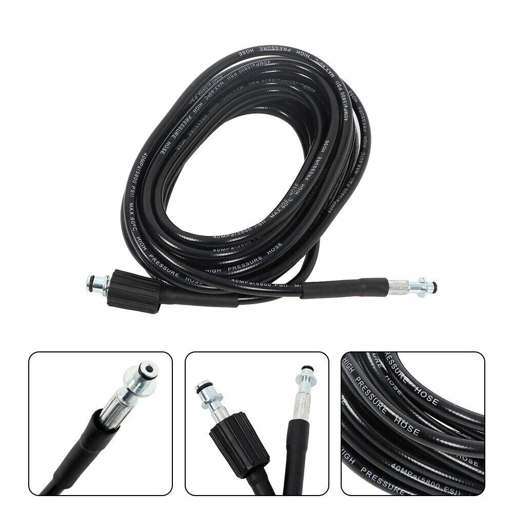 20M High Pressure Washer Hose 14mm Connect Water Cleaner Clean Replacement Pipe - Image 2