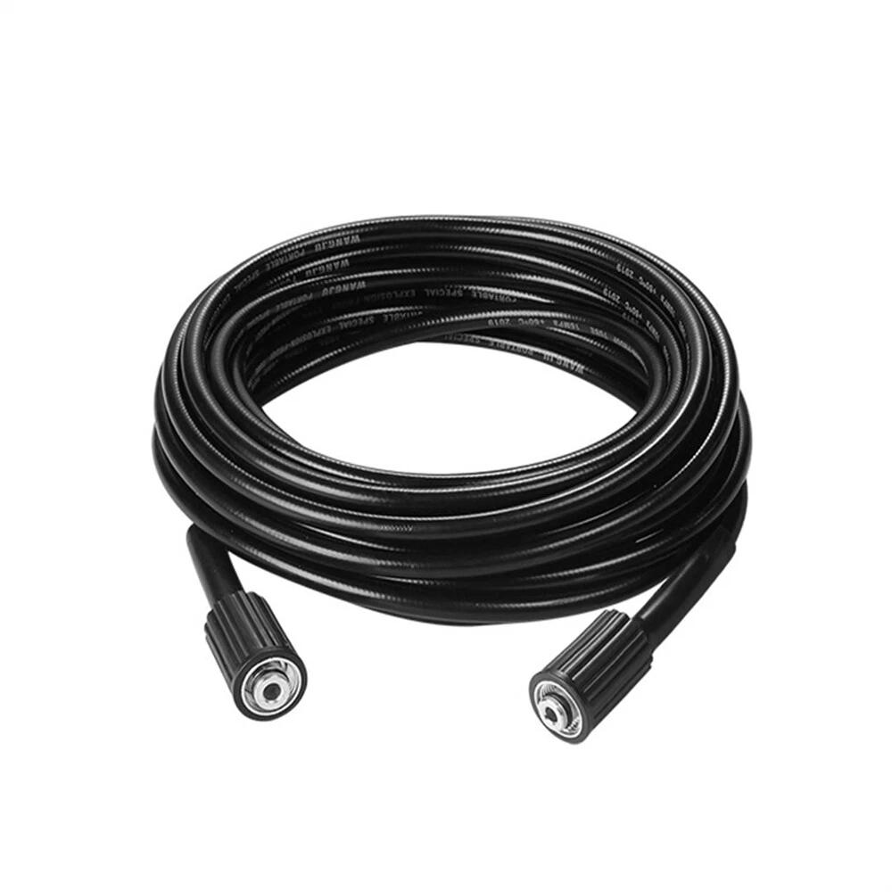 20M High Pressure Washer Hose 14mm Connect Water Cleaner Clean Replacement Pipe - Image 5
