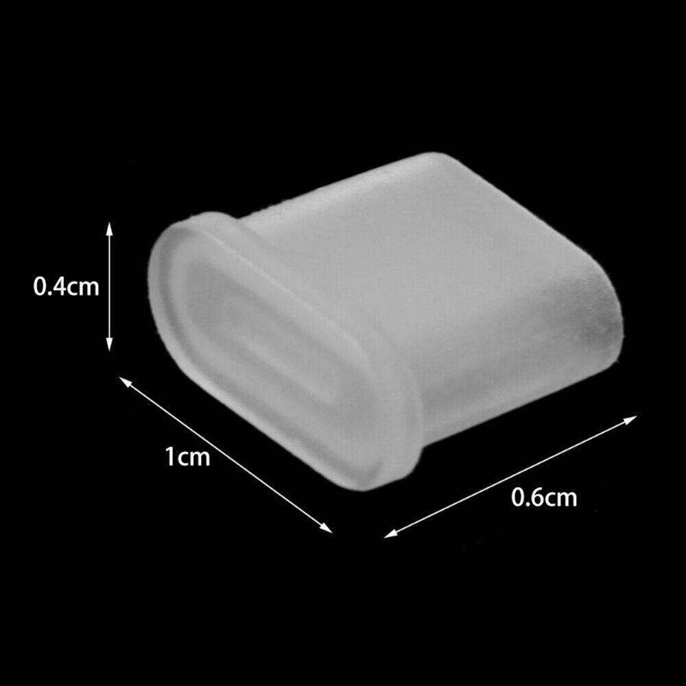 Type-C Dust Plug USB Charging Port Silicone Cover Protector for SamSung