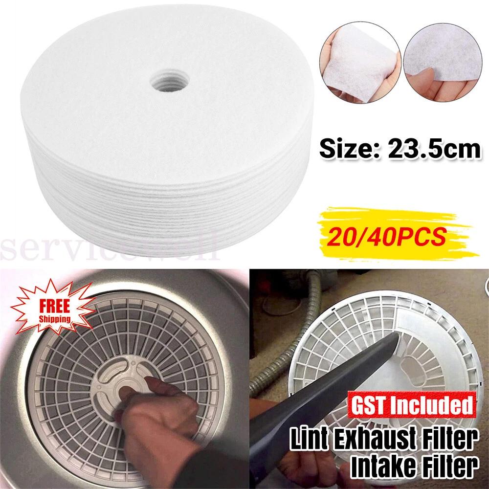 Clothes Dryer Filter Cotton Humidifier Exhaust Filters Cotton Dryer Round