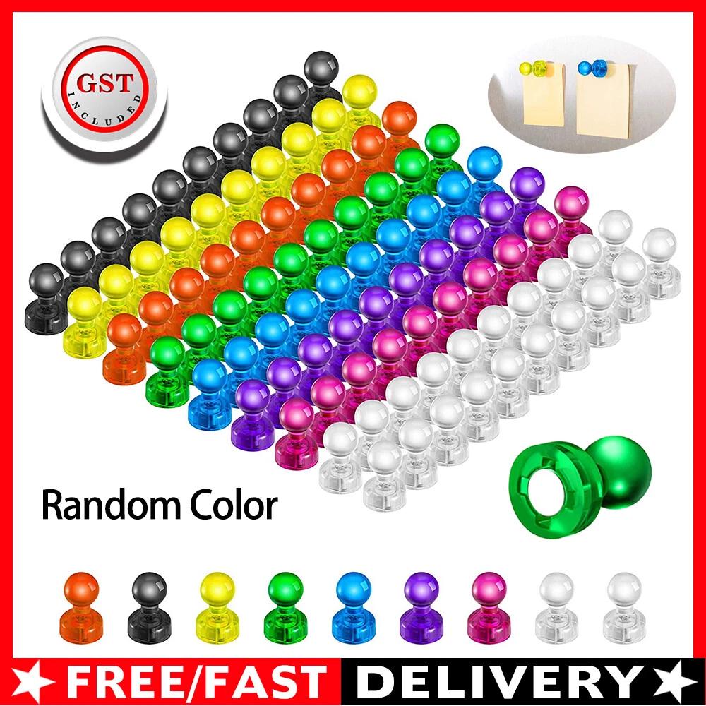 20x Push Pin Magnets Thumbtacks Magnets Fridge Whiteboard Magnets Office Tool AU