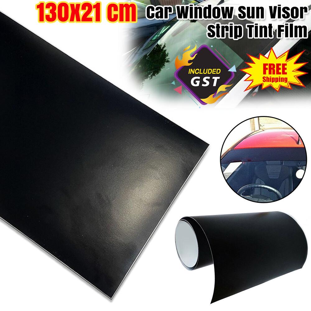 21*130CM Sun Visor Strip Tint Film Car Auto Front Windshield UV Shade Protector