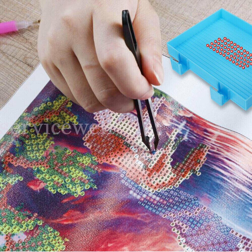 22 Piece 5D Diamond Painting Tools Box Diamond Accessories Diy Art Craft Pen Set