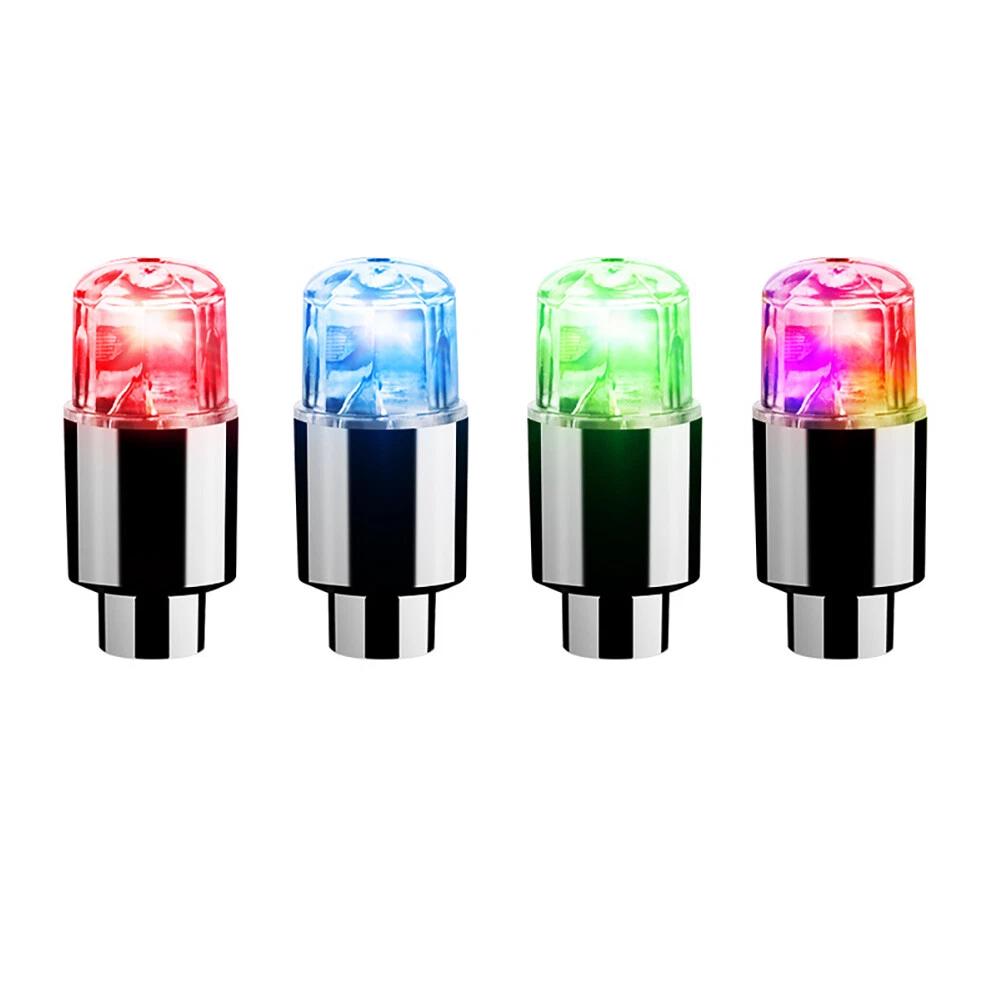 24Pcs LED Wheel Tire Air Valve Stem Caps Neon Light For Motor Bike Car Bicycle - Image 6