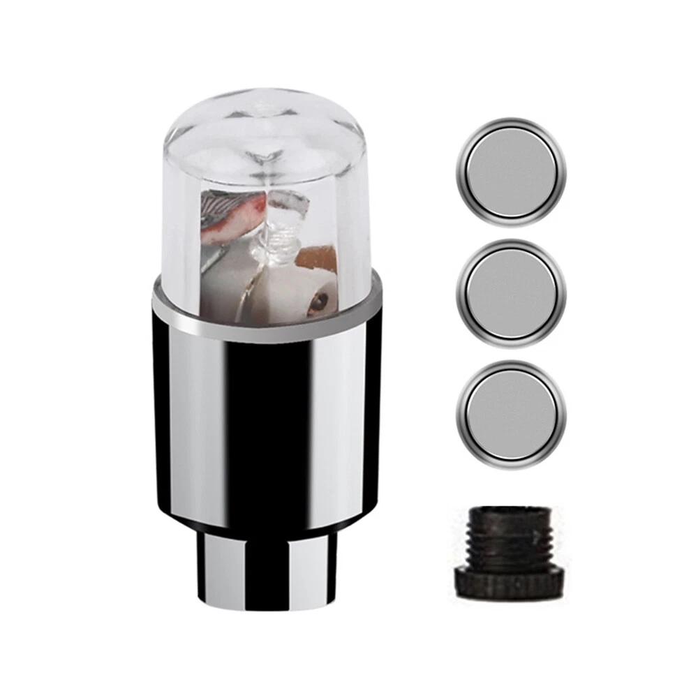 24Pcs LED Wheel Tire Air Valve Stem Caps Neon Light For Motor Bike Car Bicycle - Image 5