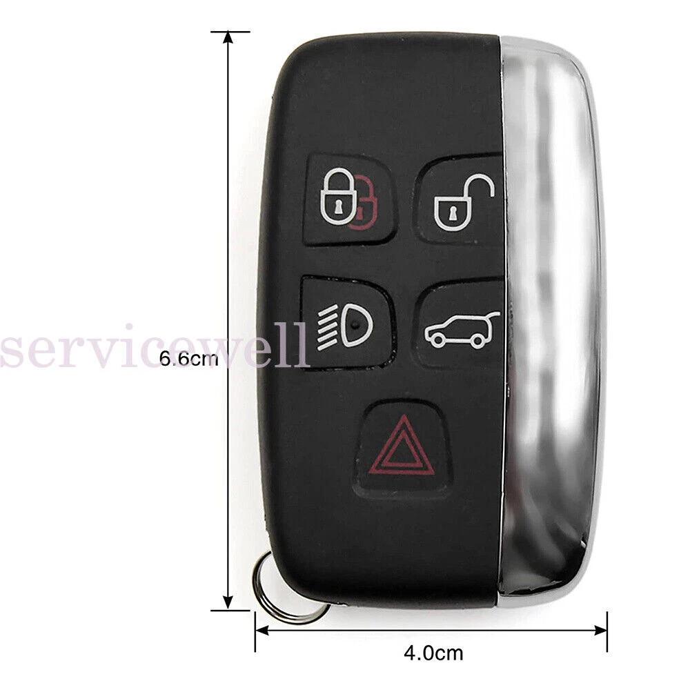 2PCS 5 Button Remote Key Case Shell For Land Rover Range Rover Discovery Sport - Image 4