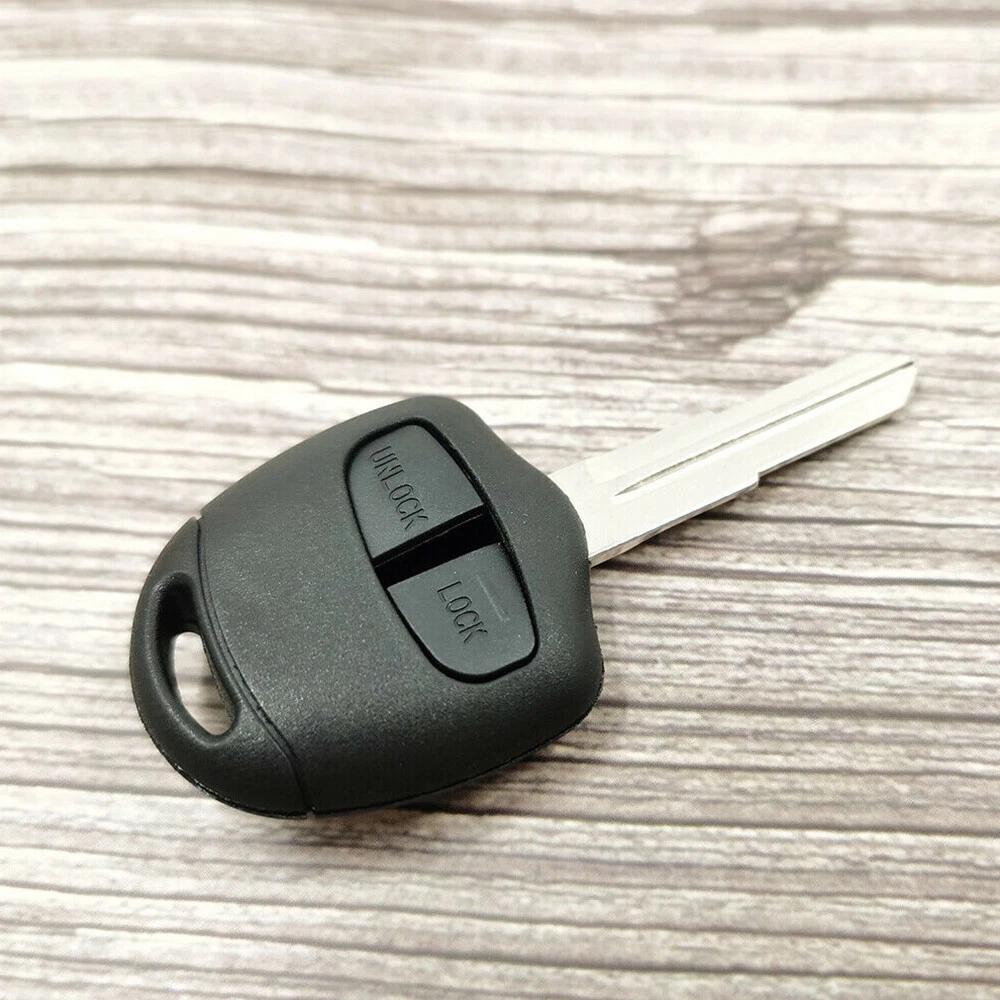 2PCS Car Key Remote Blank Case Shell For Mitsubishi Challenger Pajero Triton Evo - Image 3