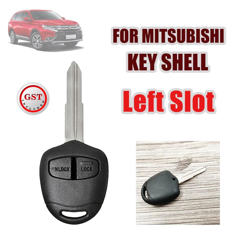 2PCS Car Key Remote Blank Case Shell For Mitsubishi Challenger Pajero Triton Evo