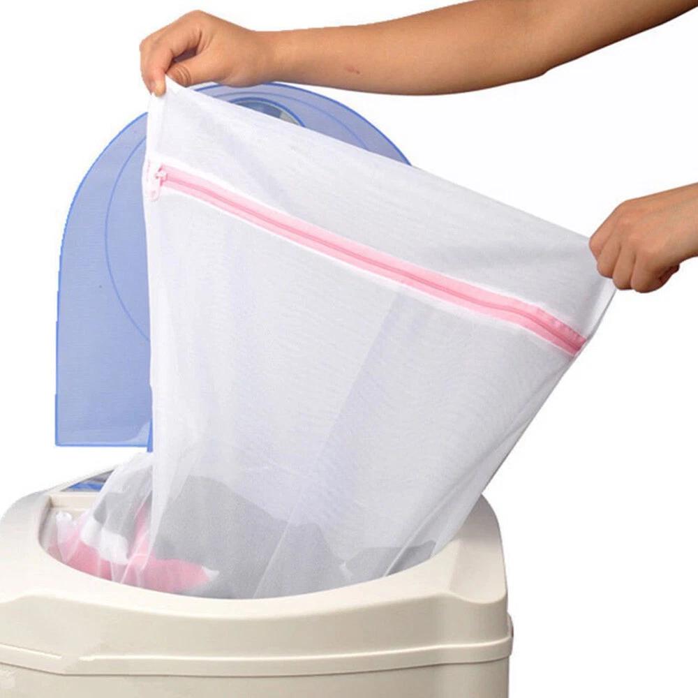 Laundry Mesh Washing Bag Pack Washing Aid Clothes Catcher Lingerie Delicate