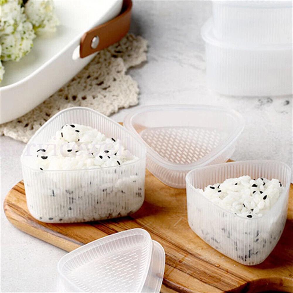 2Pcs Onigiri Mold Sushi Rolls Rice Bento Press Maker Mould DIY Kitchen Tools - Image 2