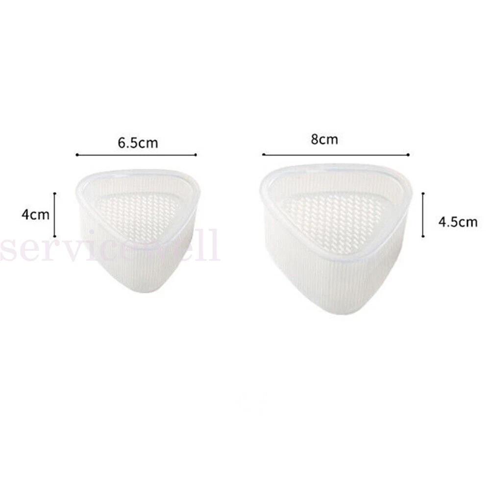 2Pcs Onigiri Mold Sushi Rolls Rice Bento Press Maker Mould DIY Kitchen Tools - Image 3
