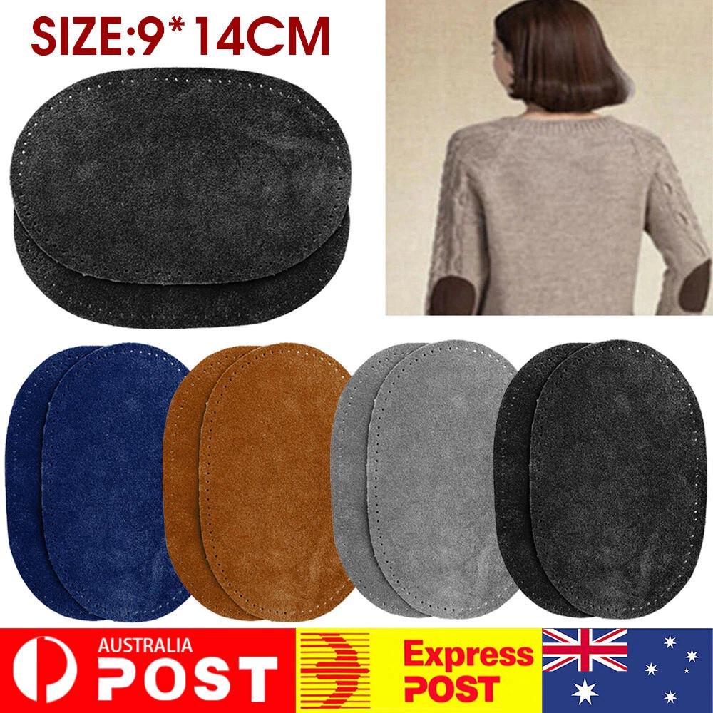 Sew PU Leather Elbow Knee Patches DIY Sewing Applique Craft 4 Colors