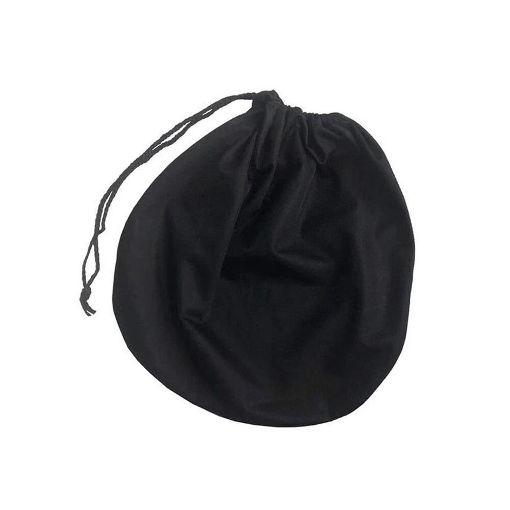 2X Motorcycle Helmet Universal Protective Drawstring Helmet Bag Black Dust Proof - Image 3