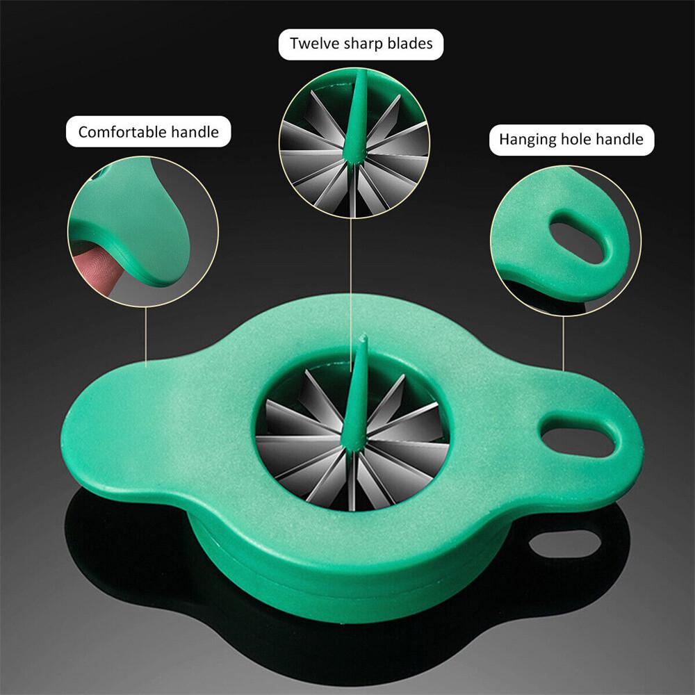Onion Fruit Vegetable Scallion Cutter Shred Silk Chopped Onion Slicer AU - Image 6