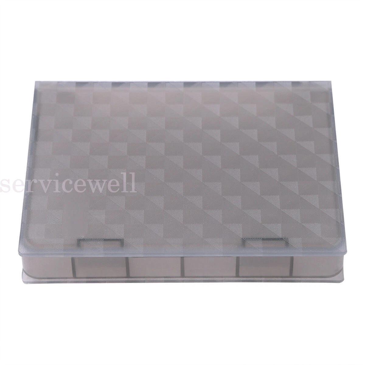 2.5 inch Hard Disk Drive SSD HDD Protection Storage Box Case Clear PP Plastic