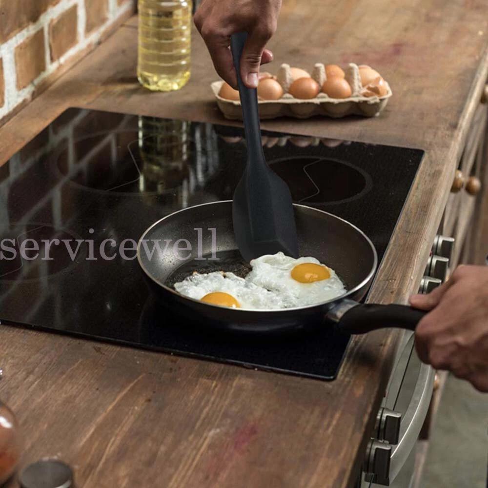 Silicone Spatula Non-stick Cream Cake Spatula Butter Scraper Baking Kit - Image 5