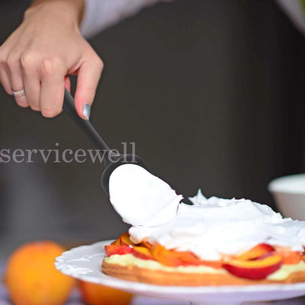 Silicone Spatula Non-stick Cream Cake Spatula Butter Scraper Baking Kit - Image 4