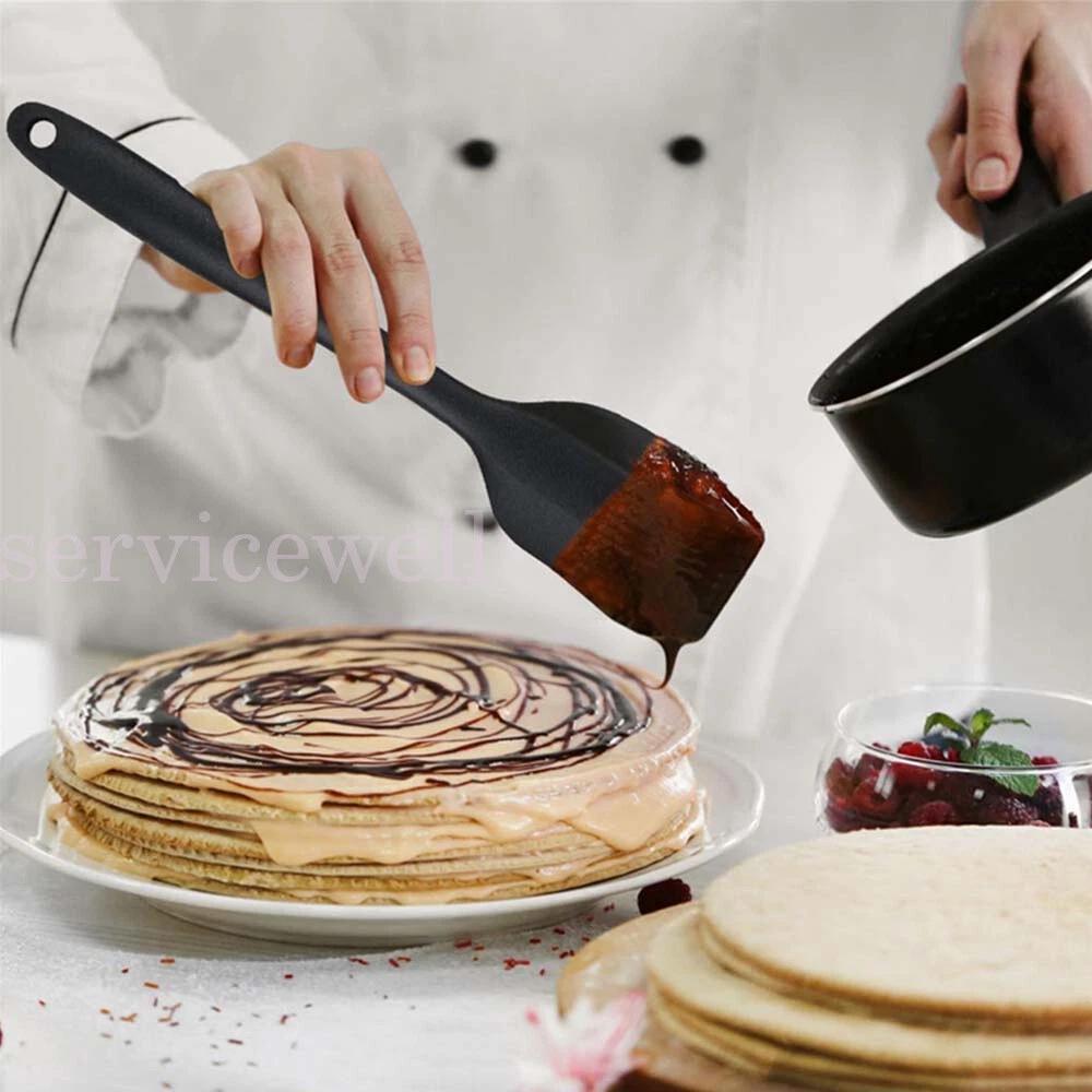 Silicone Spatula Non-stick Cream Cake Spatula Butter Scraper Baking Kit - Image 2