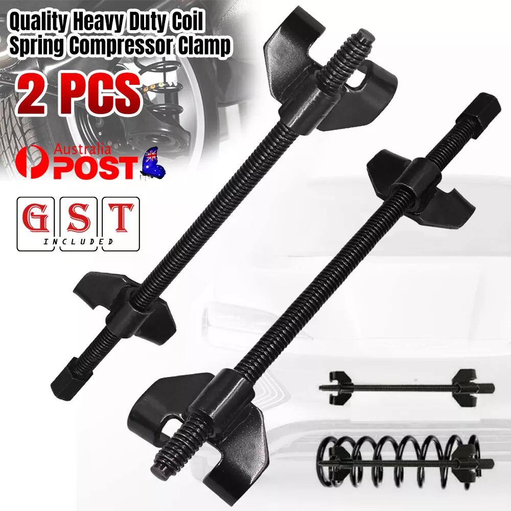 2pcs Coil Spring Compressor 380MM Heavy Duty Car Truck Auto Clamp Tool Black AU