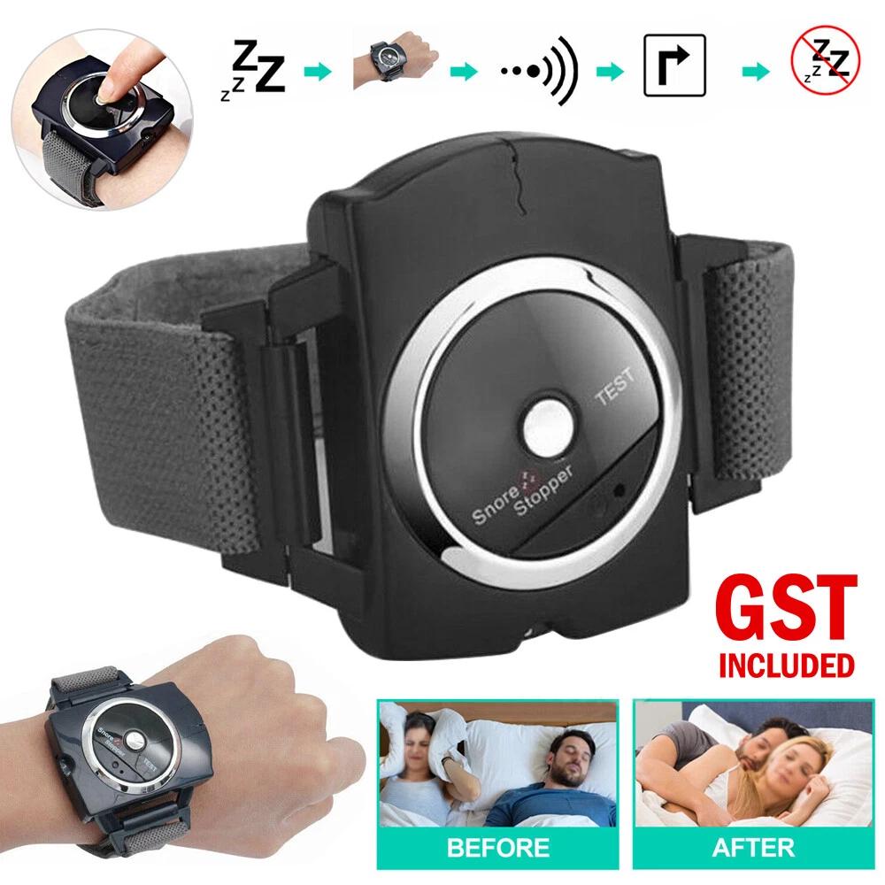 2xAnti-Snoring Wristband Device Sleep Connection Anti Snore BraceletAid-Sleeping