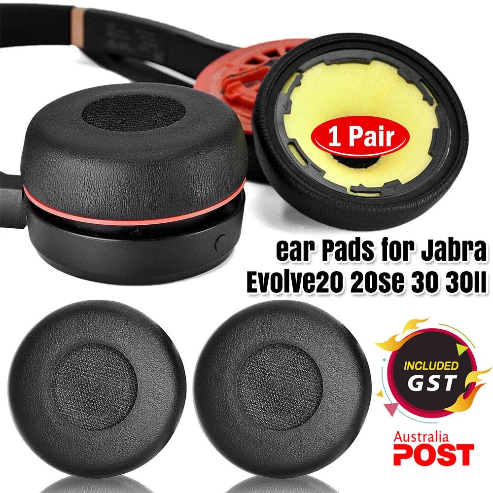 2xReplacement Ear Pads Cushion ForJabra Evolve 20 20se 30 30II 40 65 65+ Headset