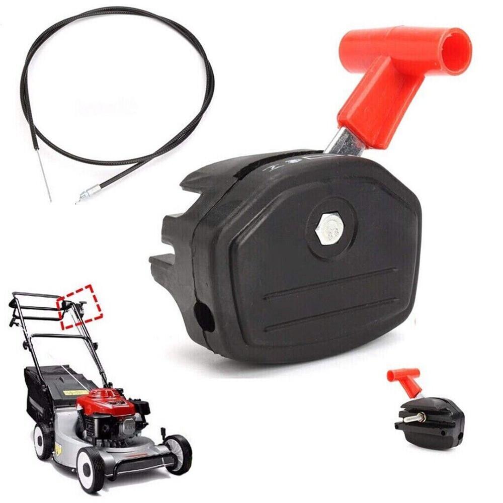 2x 1.45M Throttle Cable Switch Lever Control Handle Set for Lawnmower Lawn Mower - Image 3