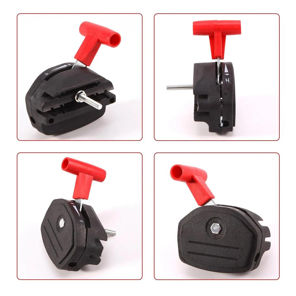 2x 1.45M Throttle Cable Switch Lever Control Handle Set for Lawnmower Lawn Mower - Image 2