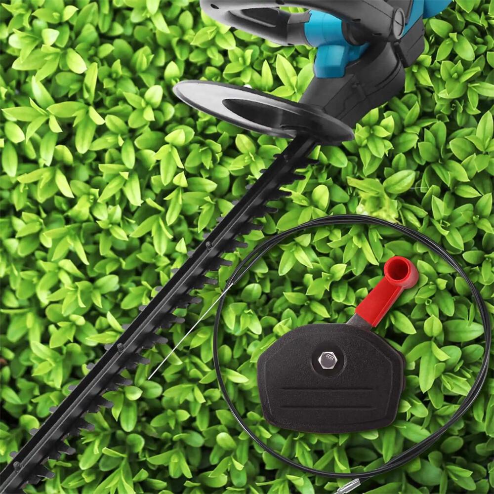 2x 1.45M Throttle Cable Switch Lever Control Handle Set for Lawnmower Lawn Mower - Image 5
