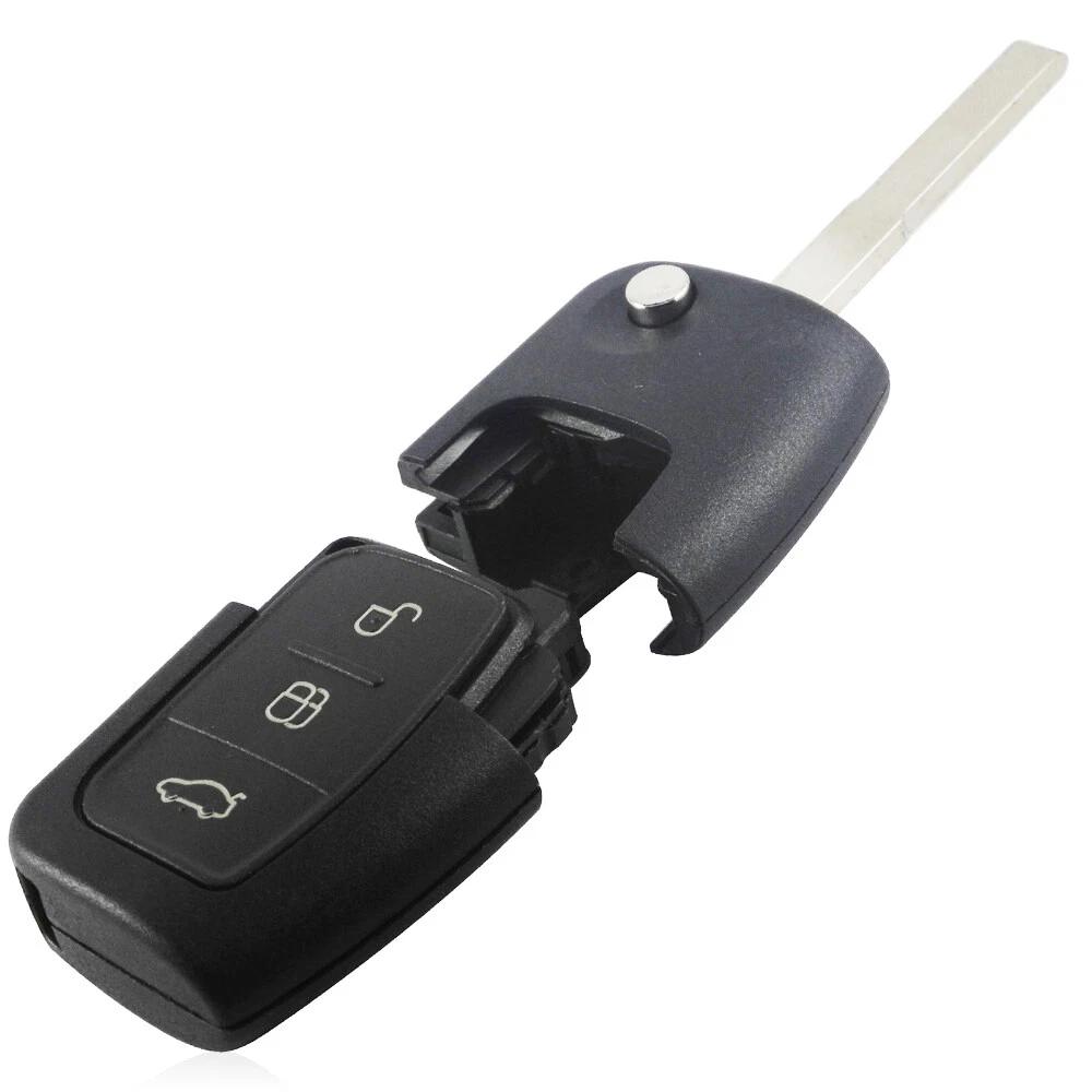 2x 3Button Remote Key Shell FOB for Ford Falcon, Fiesta, Focus, Modeo, Territory - Image 7
